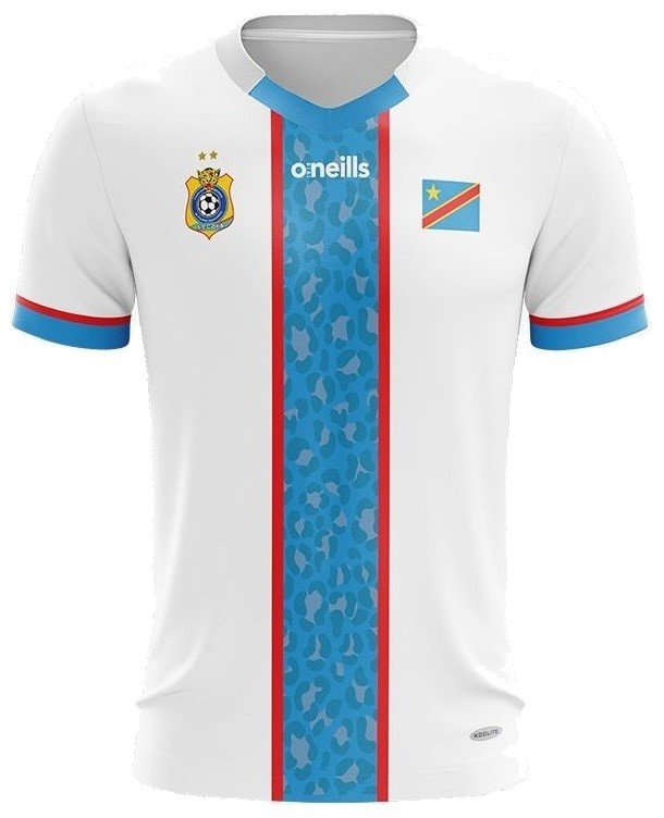 Camisa II Seleção da Republica Democrática do Congo 2022 2023 Oneills oficial 